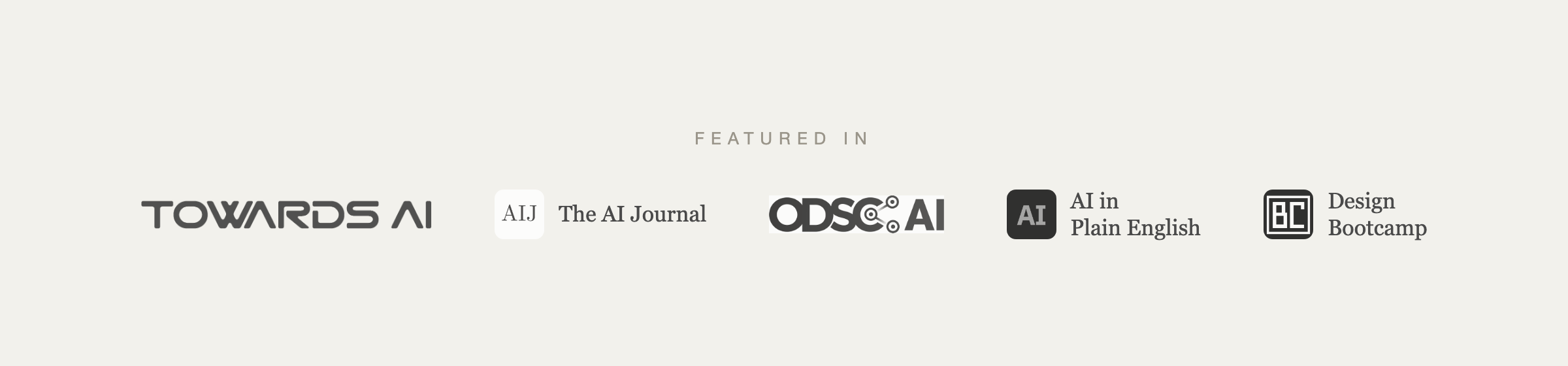 Featured in: Towards AI, The AI Journal, ODSC, AI in Plain English, Design Bootcamp